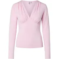 Pieces Top A Maniche Lunghe | Viola | L