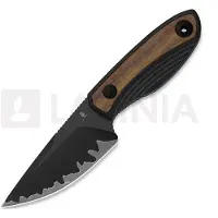 Kizer Cutlery Coltello Finch Damascus, Black G-10 & Mkuruti