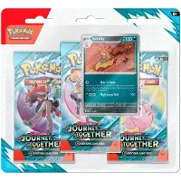 Pokémon Scarlet&violet Viaggia Insieme Scrafty Pacchetto Da 3 Booster Inglese