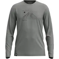 Ortovox 185 Merino Sunrise L/S Maglia merino Uomo (XXL, dark sage)