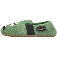 Haflinger Kid's Everest Team Pantofole Bambini (28, verde)