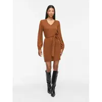 Vila Vinoa Maniche Lunghe Vestito A Maglia