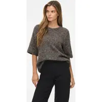 Vila Vimarley Maniche Corte Top A Maglia