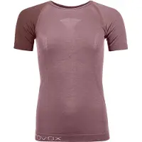 Ortovox Women's 120 Comp Light Short Sleeve Intimo lana merinos Donna (XS, fuchsia)