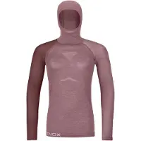Ortovox Women's 120 Comp Light Hoody Intimo lana merinos Donna (XL, fuchsia)