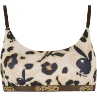PSD Reggiseno 'Playboy Cheetah' sabbia / marrone / oro / nero