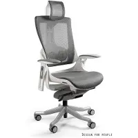 Unq OXM Sedie Bianco / Griglia NW41 Carbone 68 x 117 x 62 cm