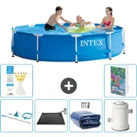 Intex Piscina autoportante rettangolare - 305x76 cm - composta da 5 parti - modello S61