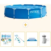 Intex Piscina autoportante rettangolare - 366x76 cm - 5 pezzi - Modello S21008