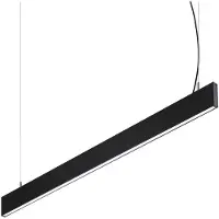 Ideal Lux Lampada a soffitto STEEL LED 29W luce calda 3000K nero