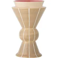 Bloomingville Luce Led Vaso Di Cristallo Trilla Nature