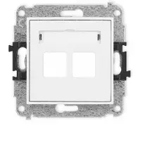 Karlik ICON, scatola doppia Keystone, finitura opaca bianco, modello 25IGM-2P