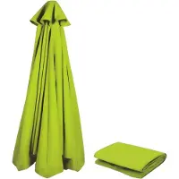 Sonstiges Copertura di ricambio per ombrellone, diametro 3 metri/350 cm, 8/6 stecche, colore antracite/beige/verde scuro, protezione UV 80, resistente al vento