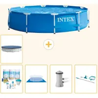 Intex Piscina fuori terra a struttura - 366x76 cm - 6 pezzi - Modello S20431
