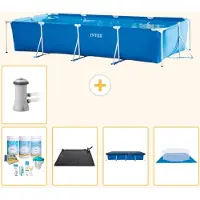 Intex Piscina fuori terra rettangolare - 450x220x84 cm - 6 pezzi - Modello S20064
