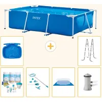 Intex Piscina fuori terra rettangolare - 300x200x75 cm - 7 pezzi - Modello S20842