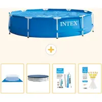 Intex Piscina autoportante rettangolare - 366x76 cm - 5 pezzi - Modello S22456