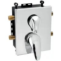 Novaservis Rubinetto a incasso con scatola, 2 uscite BOX55052R,0