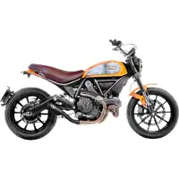 Leovince Silenziatore Non Omologato Lv-10 Full Black Ducati Scrambler 800 Icon/classic 15-16