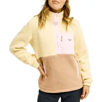 Roxy - Polaire à col montant - Alabama Cafe Au lait - Taglia XS - Beige