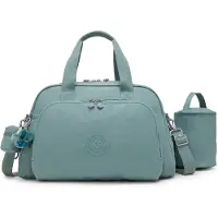 Kipling Camama Borsa per pannolini 43.5 cm verde