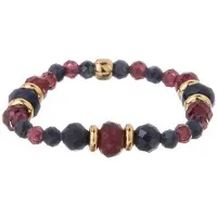 Alisia Bellissimo Anello In Granato E Zaffiro Al5238.01.000.D Circuito 57 Mm — Anello