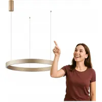 ITALUX Lampada a sospensione LED 60W BRASCO UP DOWN PND-56215D-060RPP-GD-3KS4K-TRDIMM