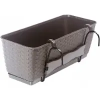 Prosperplast Vaso Da Fiori Ratolla  Collection 59x15.4x14.2 Cm Za3810