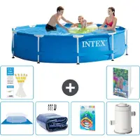 Intex Piscina fuori terra a struttura - 305x76 cm - 5 pezzi - Modello S123