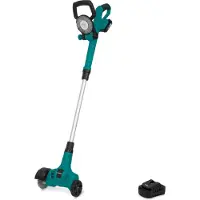 Vonroc Spazzola rimuovi erbacce a batteria 20V - asta telescopica | batteria 2.0Ah e caricabatterie rapido inclusi