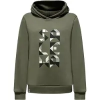 Salewa Kid's Eagle Hoodie Felpa con cappuccio Bambini (152, olivia)