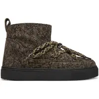 INUIKII Boots da neve 'CLASSIC' verde / nero
