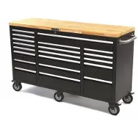 OEM Rimorchio per bicicletta con pannello in legno laminato - 146 cm - nero