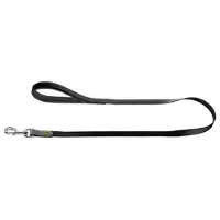 Hunter Leash Convenience Guinzagli per cani (Länge 120 cm - Breite 1,5 cm, nero)