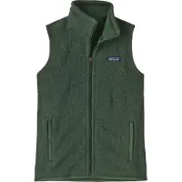 Patagonia Women's Better Sweater Vest Gilet in pile Donna (M, verde)