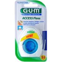 Gum Filo interdentale per impianti 50 fili x 30cm — Filo interdentale specializzato
