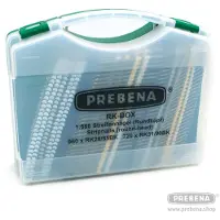 Prebena RK Box chiodi a testa tonda Chiodi a striscia 1680 pezzi Chiodi