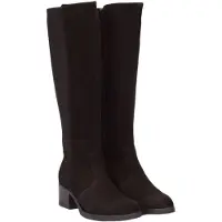 Wonders per donna. G-6260 Stivali in Pelle Charme nero (38), 3 a 5cm, Camoscio, Cerniera, Casual