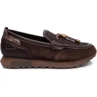 Hispanitas per donna. HI265128 Mocassini in pelle Oregon marroni (38), Marrone, Basso, Nessuno, Casual