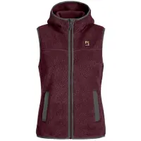 Karpos Women's Moiazza Retro Hoodie Vest Gilet in pile Donna (S, rosso)
