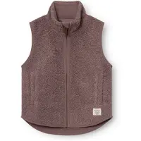 Mini A Ture Kid's Matbattal Gilet in pile Bambini (134, marrone)