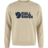 Fjällräven Logo Sweater Maglione Uomo (S, beige)