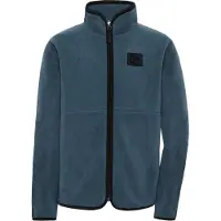 Didriksons Kid's Rubi Full-Zip Giacca in pile Bambini (170, blu)