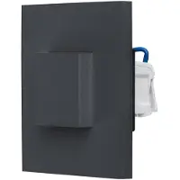 EVN-Lichttechnik Plafoneira LED da incasso 3000K IP44 anth - Plafoneira / applique LQ41802AD