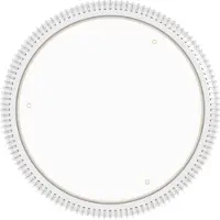 Eglo Plafoniera LED MONTEDORO, trasparente/bianco, Ø 40 cm, CCT