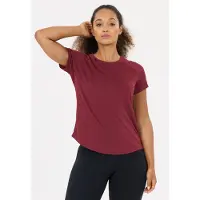 Athlecia Women's Gaina V3 S/S Tee Maglia funzionale Donna (34, rosso)