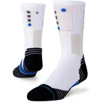 Stance Storm Crew Calze casual (38-42, bianco)