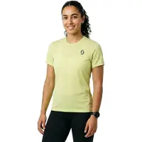 SCOTT Women's Tee Endurance Lt S/S Maglia da corsa Donna (XS, giallo)