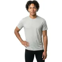 SCOTT Tee Endurance Dri S/S Maglia da corsa Uomo (XXL, grigio)