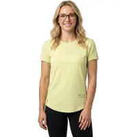 SCOTT Women's Tee Endurance Tech S/S Maglia da corsa Donna (L, giallo)